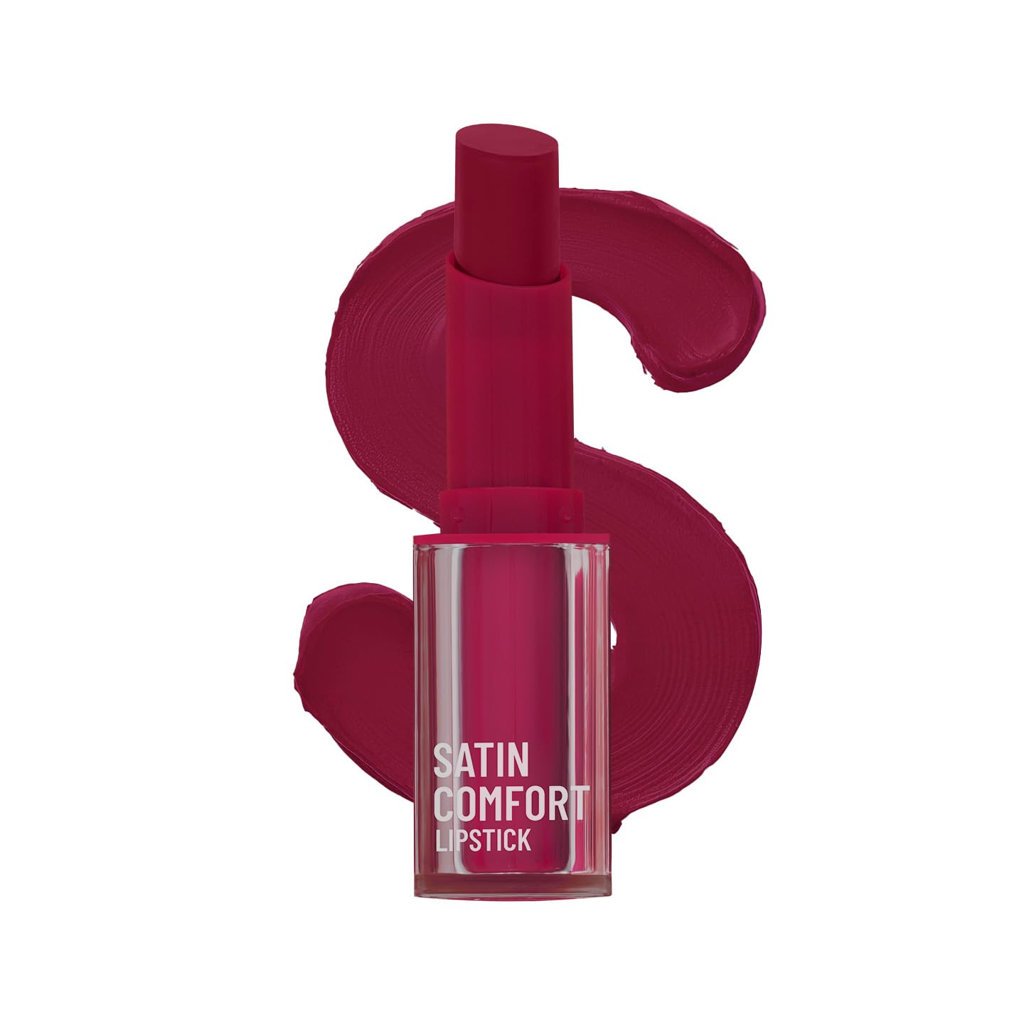Swiss Beauty Satin Matte Lipstick, Hydrating, Roasted Brown, 3g