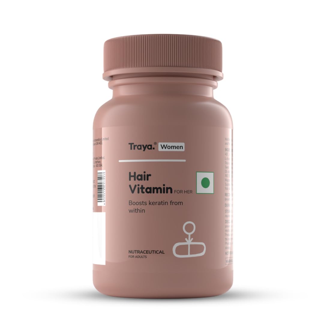 Traya Hair Vitamins for Women - Keratin & Biotin Hair Growth Supplements