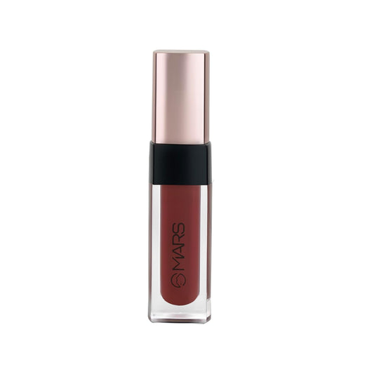 MARS Popstar Non-Drying Liquid Mousse Lipstick for Women with Matte Finish | Lightweight and Non-Sticky Formula | Up to 12 Hour Long Lasting | Transferproof & Waterproof (6.0ml) (03-Chorus Girl)