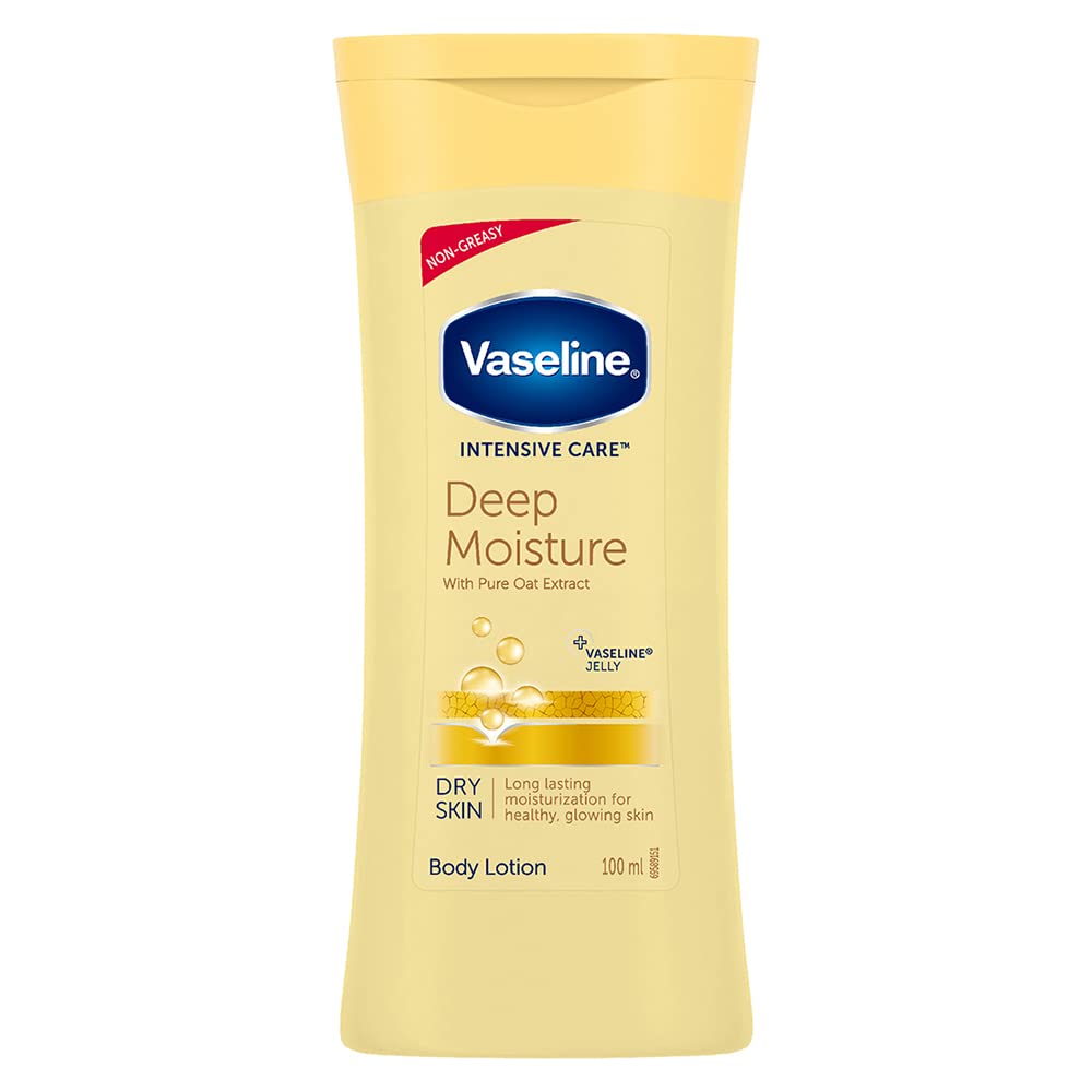 Vaseline Deep Moisture Body Lotion |For Dry Skin | Cushion Soft Skin| With Ceramides Hyaluron Moisture Fillers 400ml