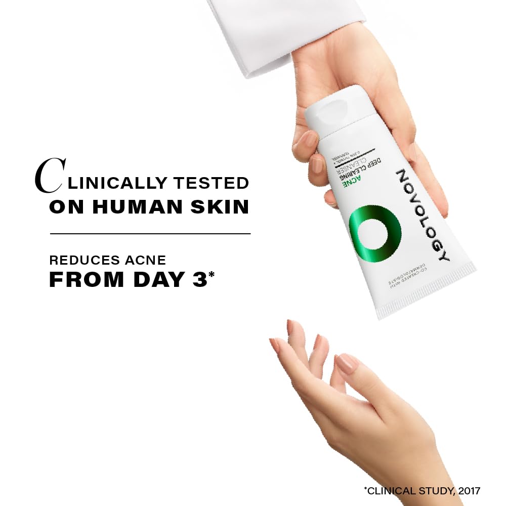 Novology Luxury Acne Cleanser with Thymol+Terpineol, 150g