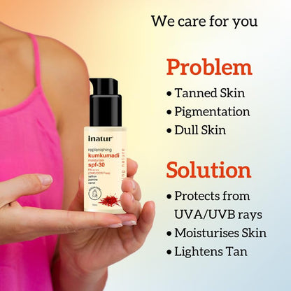 Inatur Kumkumadi Sun Protection Lotion SPF 30