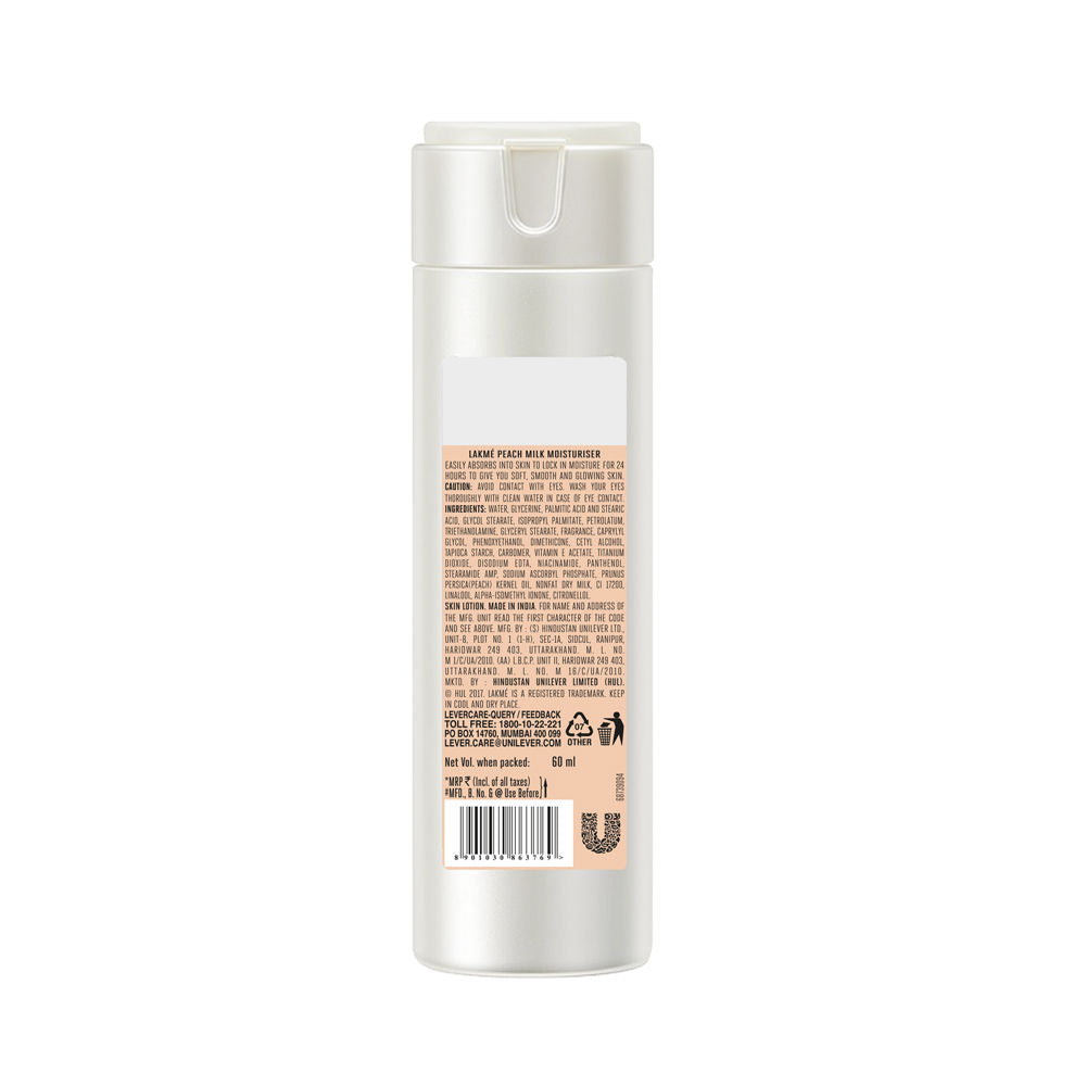 Lakme Peach Milk Moisturizer Body Lotion