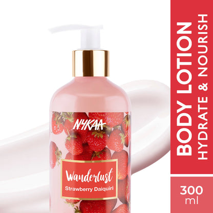 Wanderlust Moisturizing Body Lotion - Strawberry Daiquiri