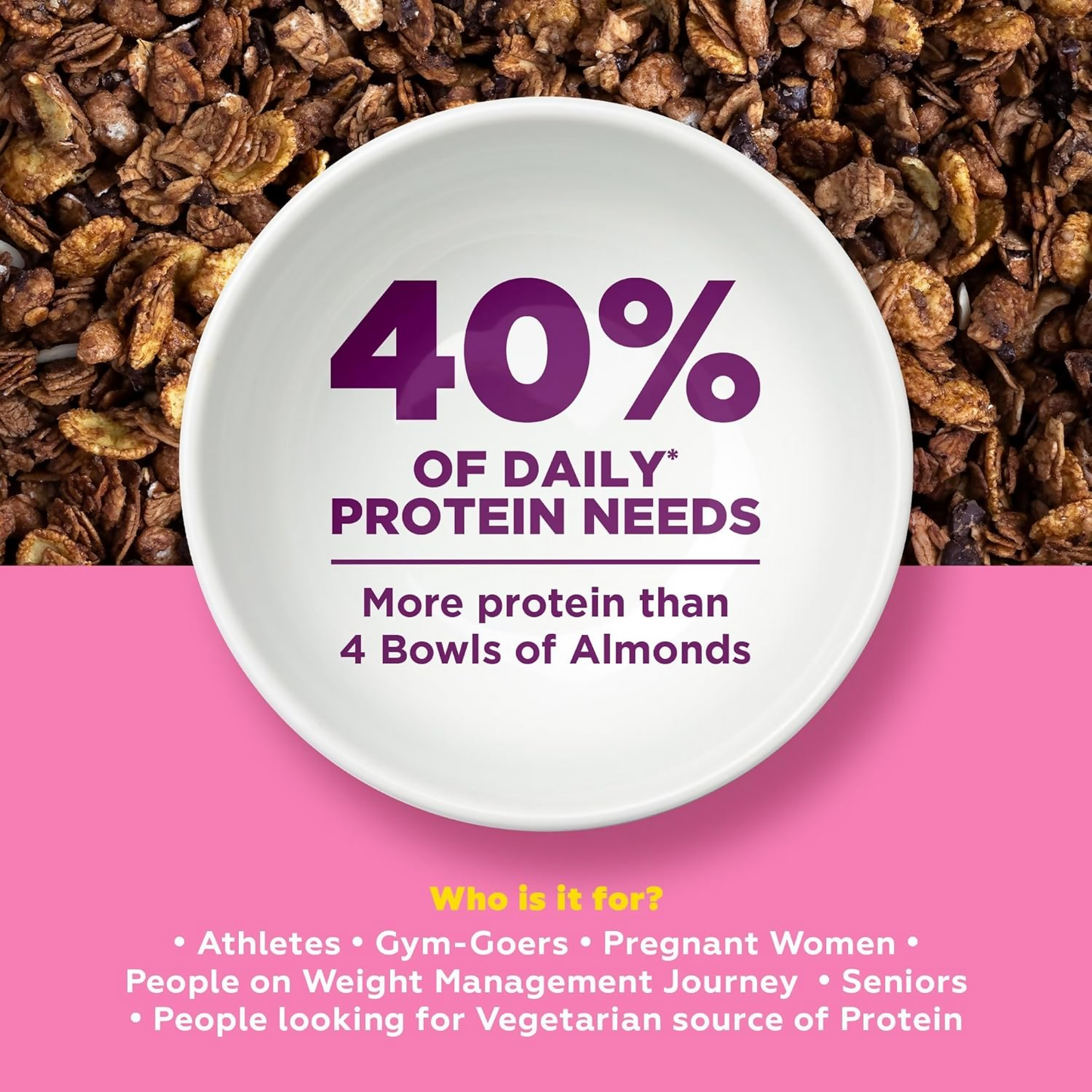 Yoga Bar High Protein Muesli - Choco Almond