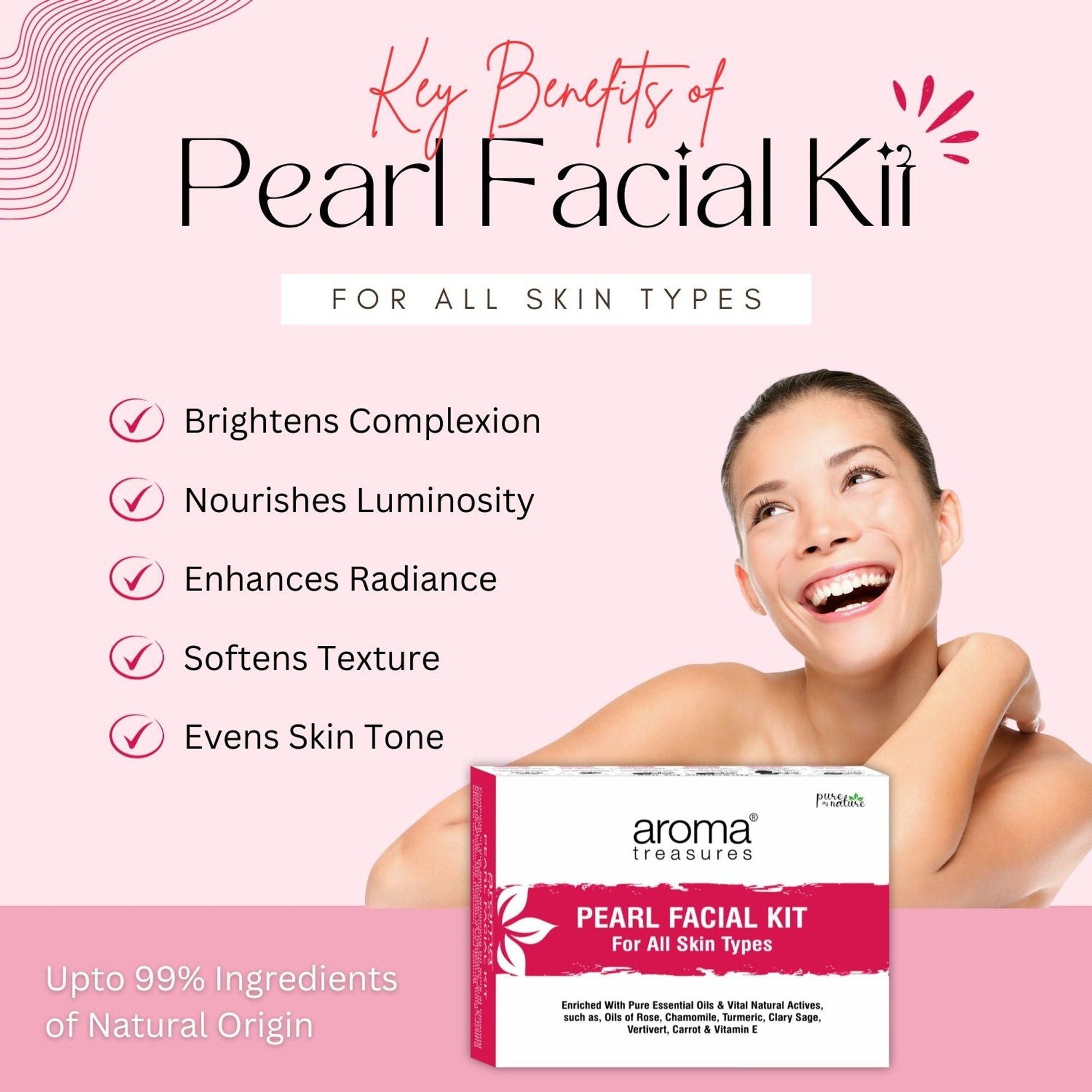 Aroma Treasures Pearl Facial Kit