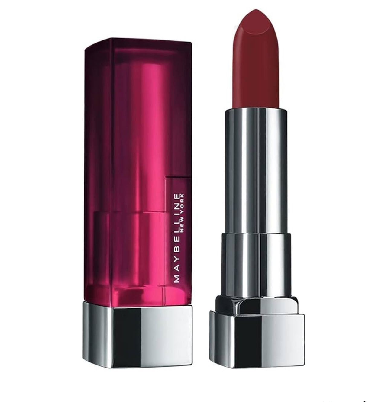 Maybelline New York Matte Lipstick, Intense Colour, Keeps Lips Moisturised, Color Sensational Creamy Matte Lipstick, 3.9g