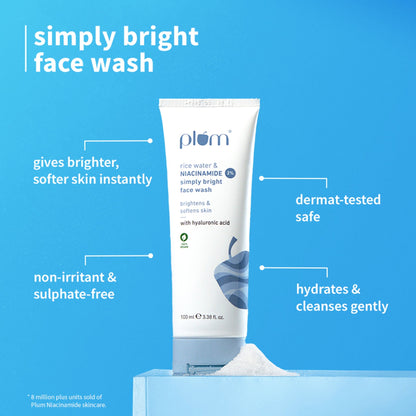 Plum Niacinamide CSMS for Brightening & Hydrated Skin Tightens Pore, Fades Blemishes & Hydrates