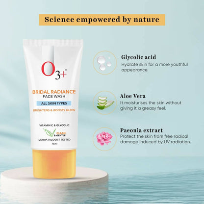 Professional O3+ Bridal Radiance Facewash