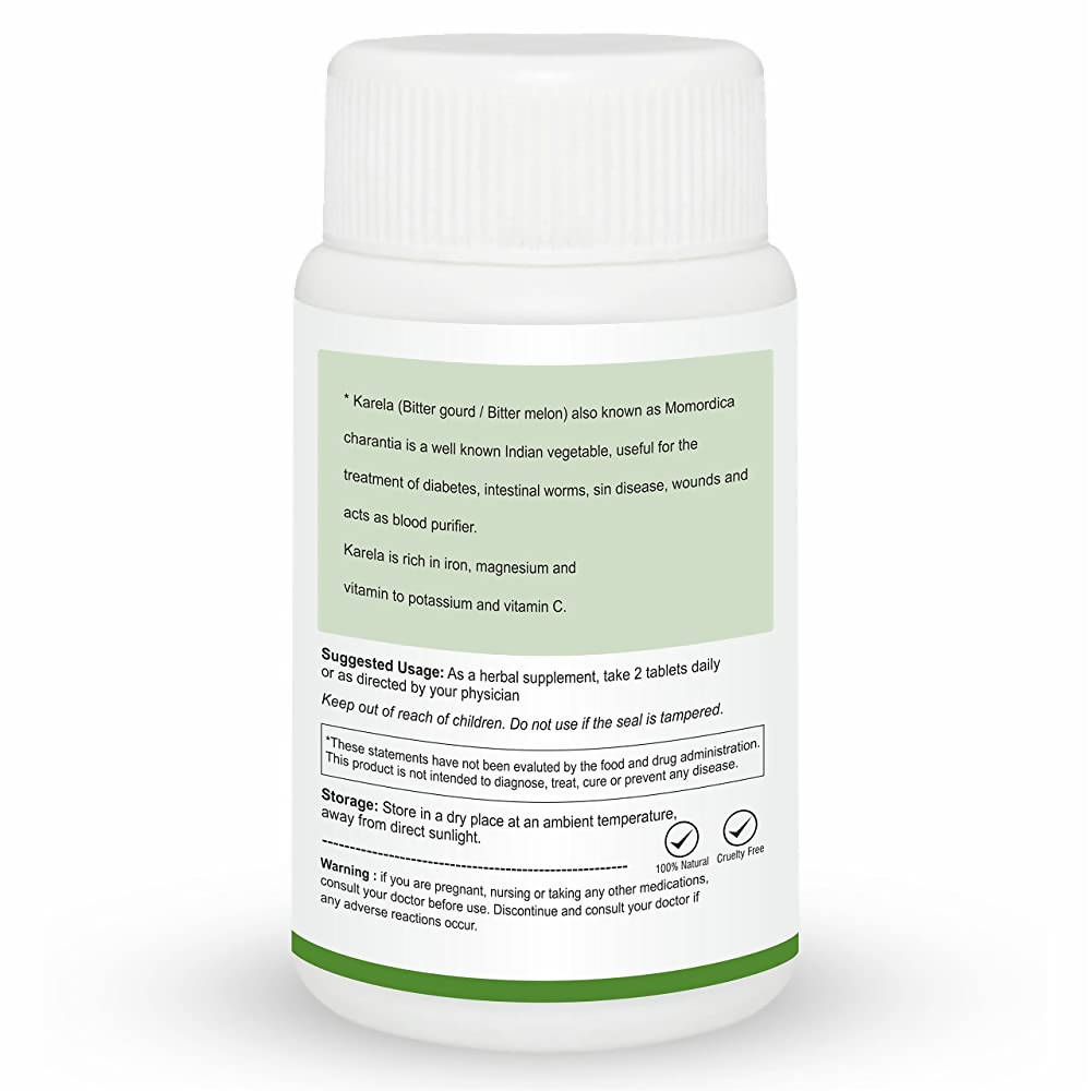 Herb Essential Karela Tablets - Limited Time Offer
