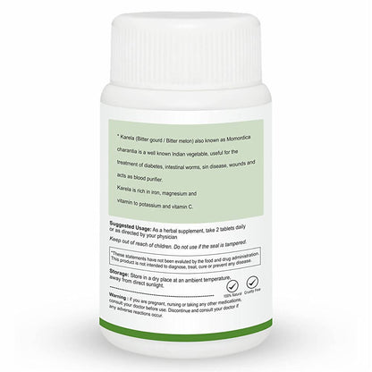Herb Essential Karela Tablets - Limited Time Offer
