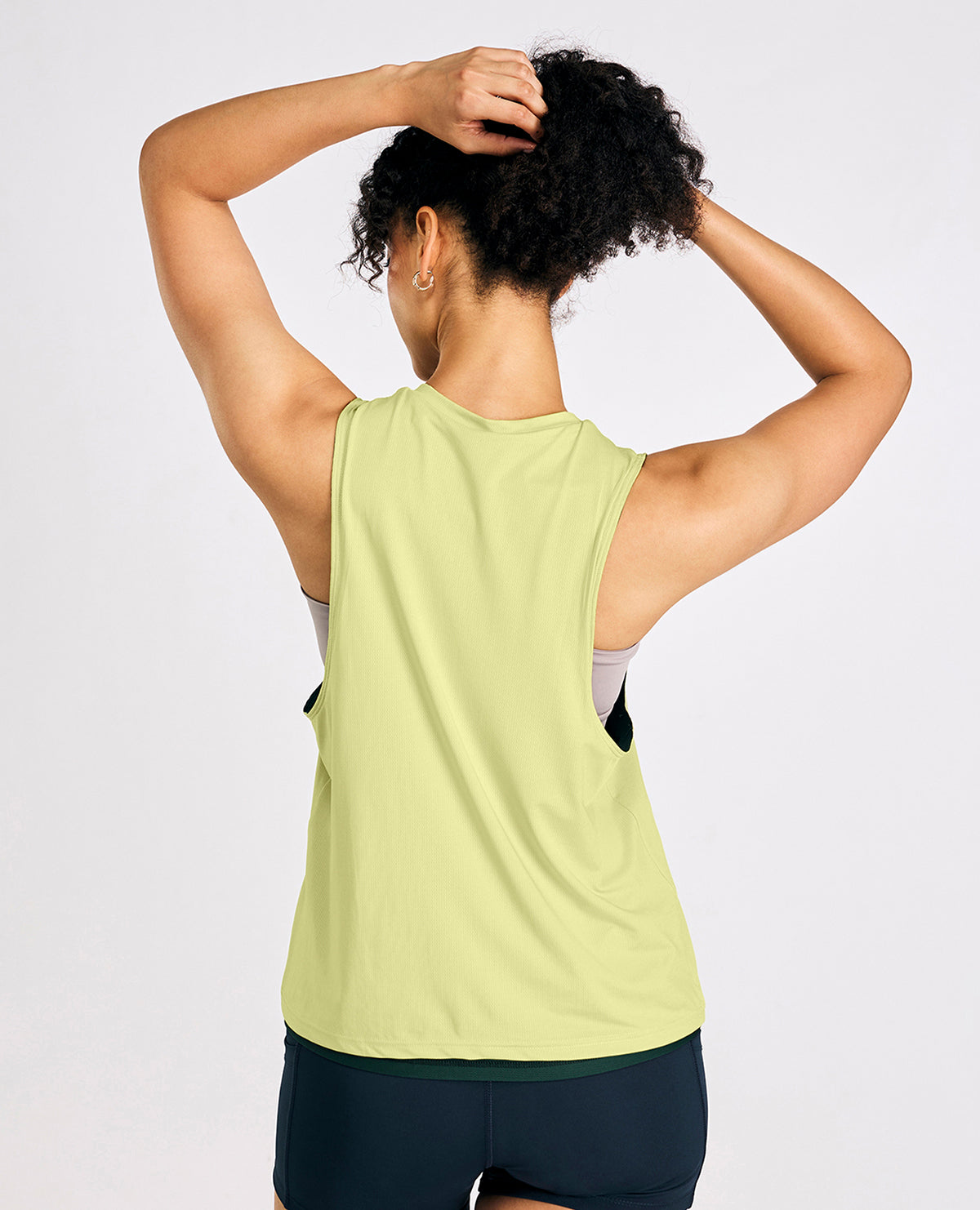 Reversible 2 Color Active Tank Top Neon