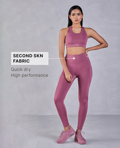 High-Waisted Workout Leggings Tulipwood
