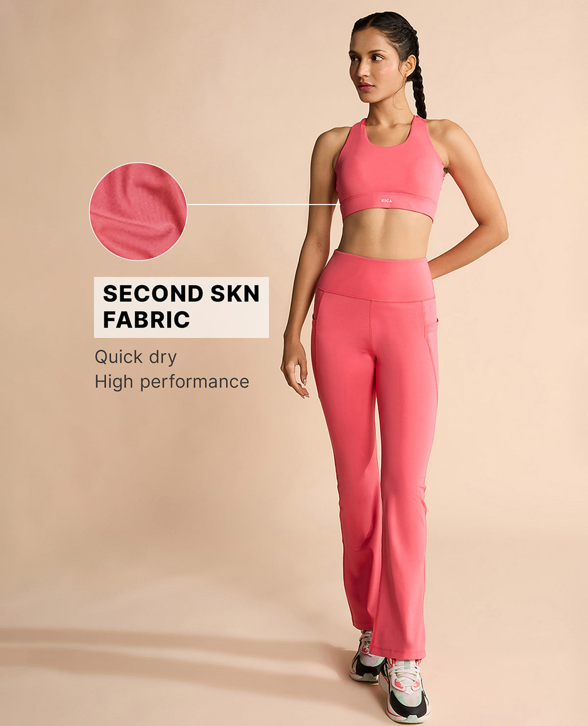 Crostini Full Coverage Sports Bra Apple