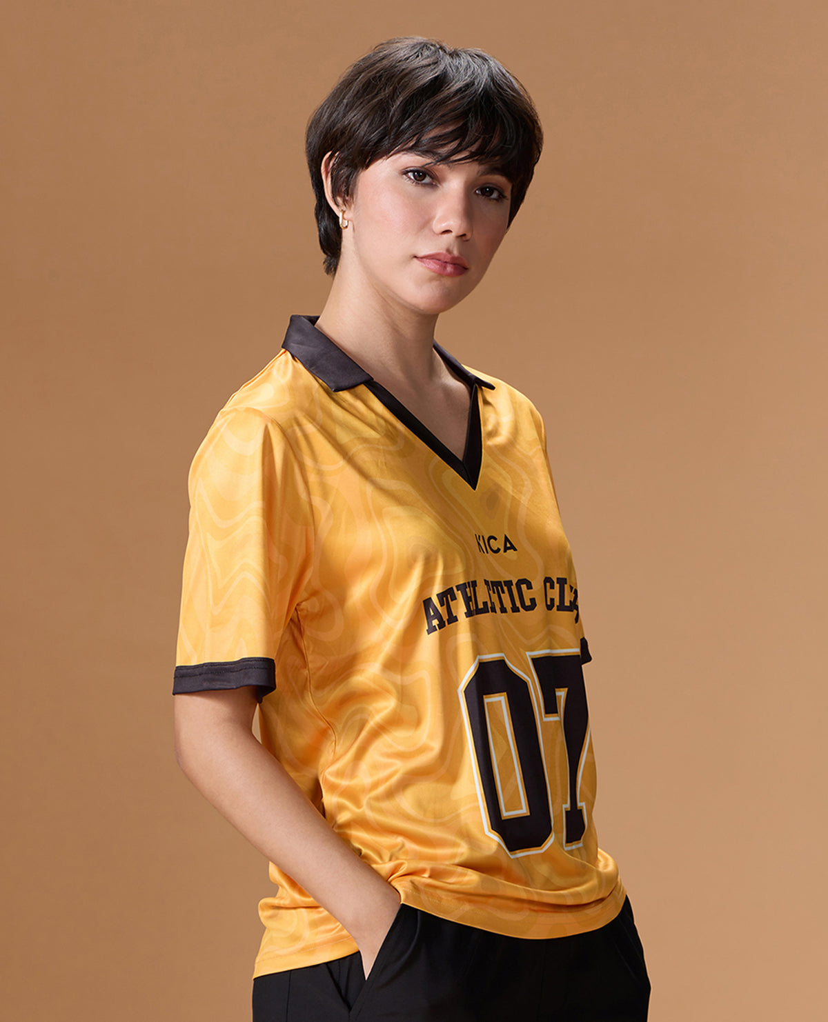 Quick-Dry Jersey For Sports & Gym Yellow