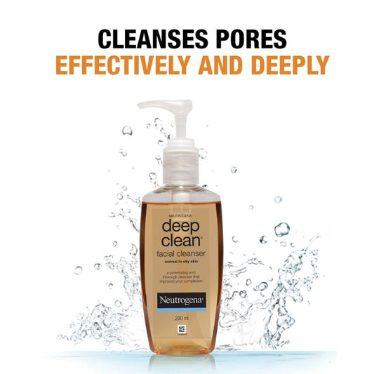 Neutrogena Deep Clean and Hyaluronic Acid Serum Combo