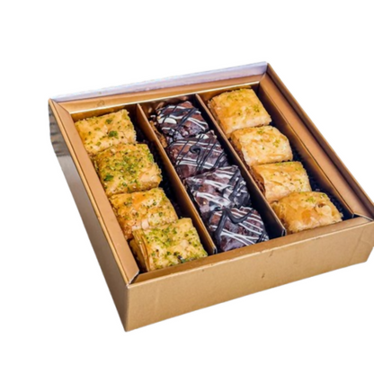 Gwalia Sweets Assorted Square Baklawa Box