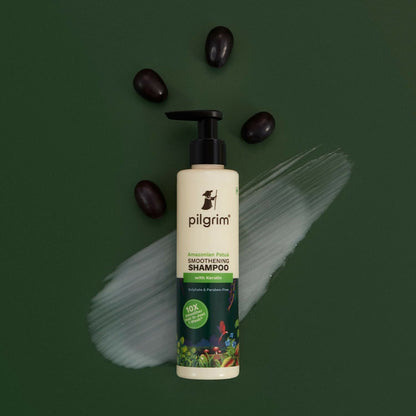 Pilgrim Patuá & Keratin Hair Smoothening Shampoo For Dry & Frizzy Hair, For Hair Smoothening & Healthy Scalp