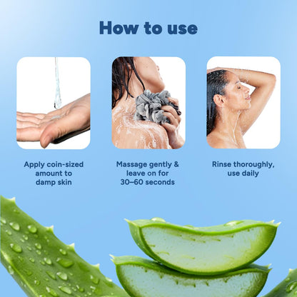 Arata Salicylic Acid Body Wash for Bacne & Bumpy Skin 300ml