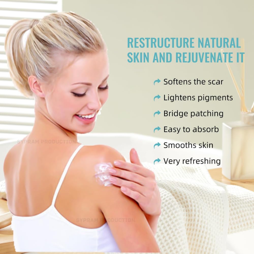 Scar Gel with Retinol for Face & Body Scars, Stretch Marks, 50g