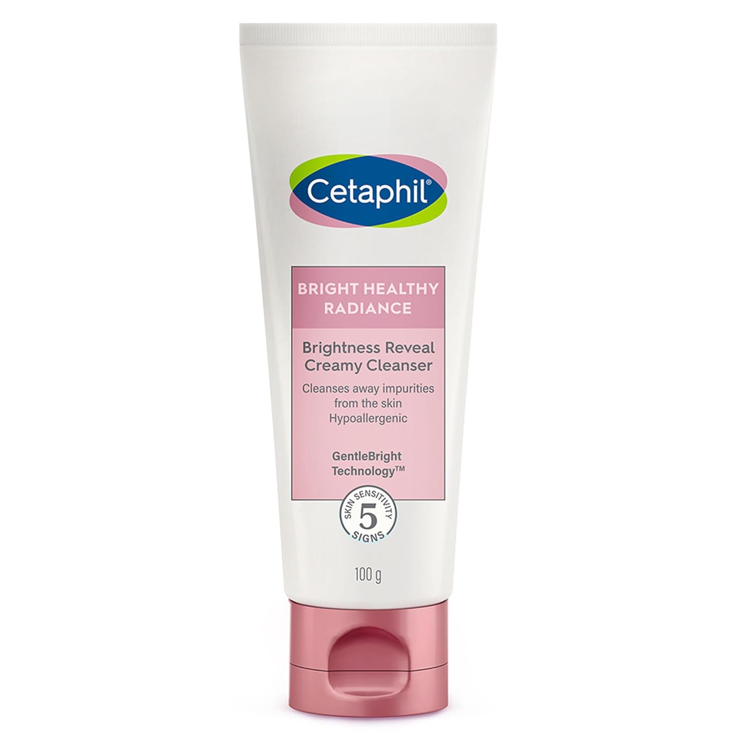 Cetaphil Brightening Cleanser 100g for Uneven Skin with Niacinamide