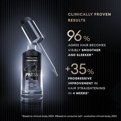 TRESemme Silk Press Serum 38ml - 72 Hr Frizz Control & Shine
