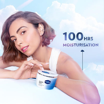 VASELINE Cloud Soft, Light Moisturiser, 100 ml, for Plump, Soft Skin, with Ceramides & Hyaluron Fillers, 10X Hydration Volume, Non-Sticky