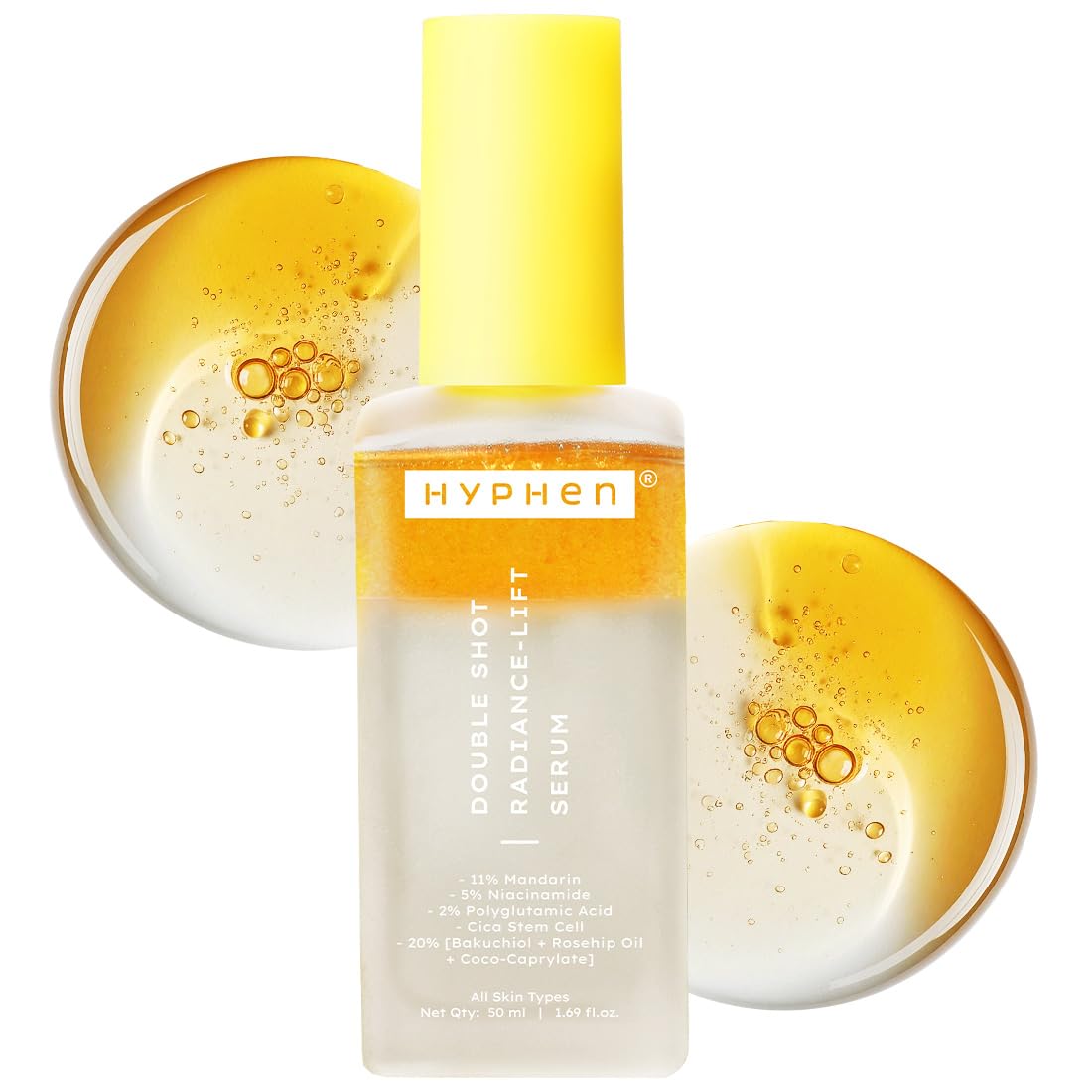 Hyphen Brightening & Collagen Face Serum with Niacinamide & Bakuchiol 50ml