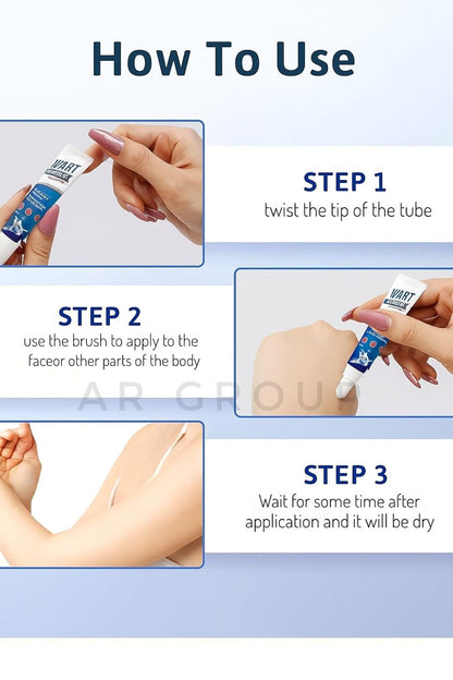 Wart & Skin Tag Remover Cream 100g for Face and Body