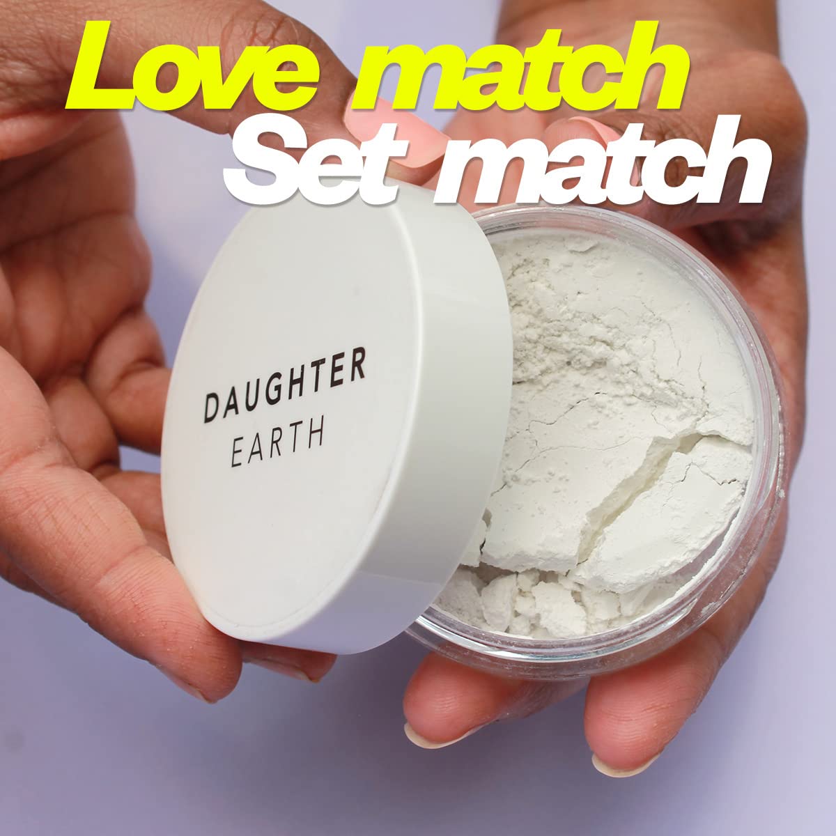 Daughter Earth Snowdust Setting Powder 12g - Matte, Oil Control, Pore Blurring