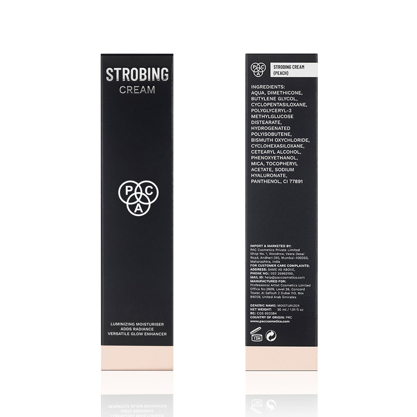 PAC Studio Strobing Cream - Peach