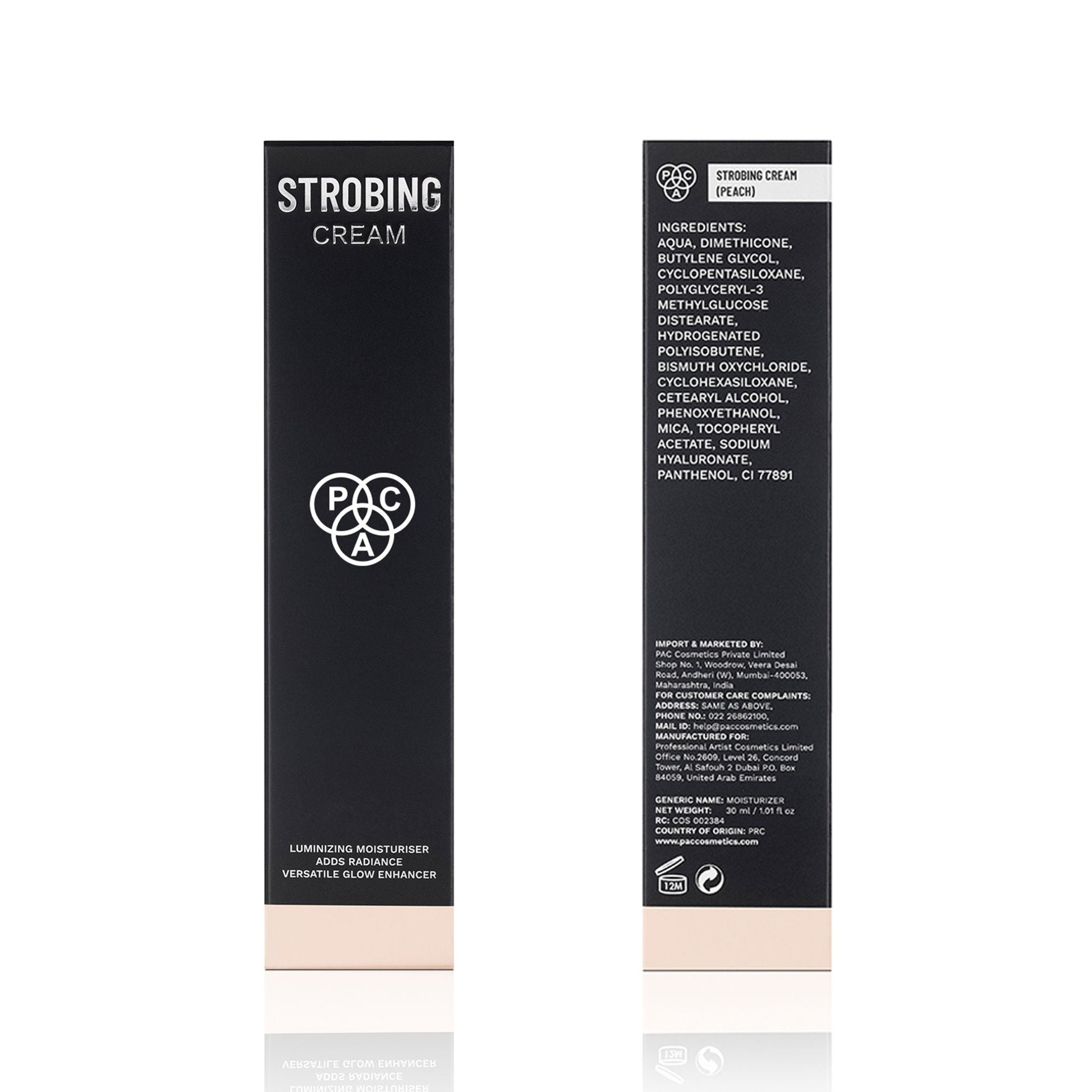 PAC Studio Strobing Cream - Peach