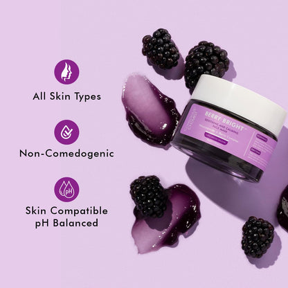 Conscious Chemist Berry Bright Face Mask with Niacinamide & Berry Extracts 50g