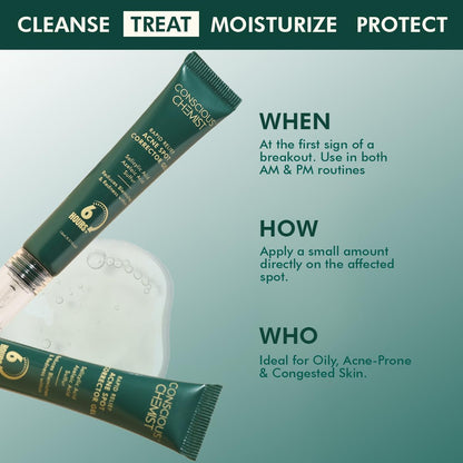 Rapid Relief Acne Spot Gel 15g - Clears Pimples & Reduces Redness