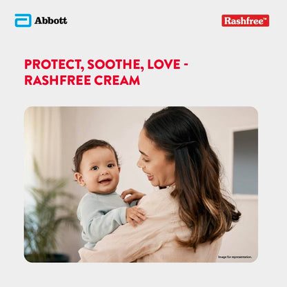 Rashfree - Diaper Rash Prevention Cream | Nappy cream for your newborns | Rash treatment cream for baby | 30g