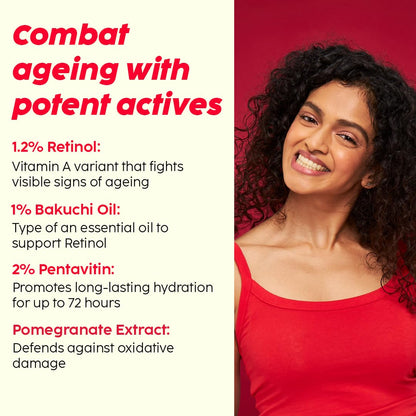 Plix Pomegranate Retinol & Bakuchi Night Cream 50g - Anti-Aging for All