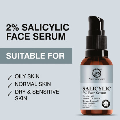 Nuerma Science Salicylic Acid Face Serum | Clear, Radiant Skin