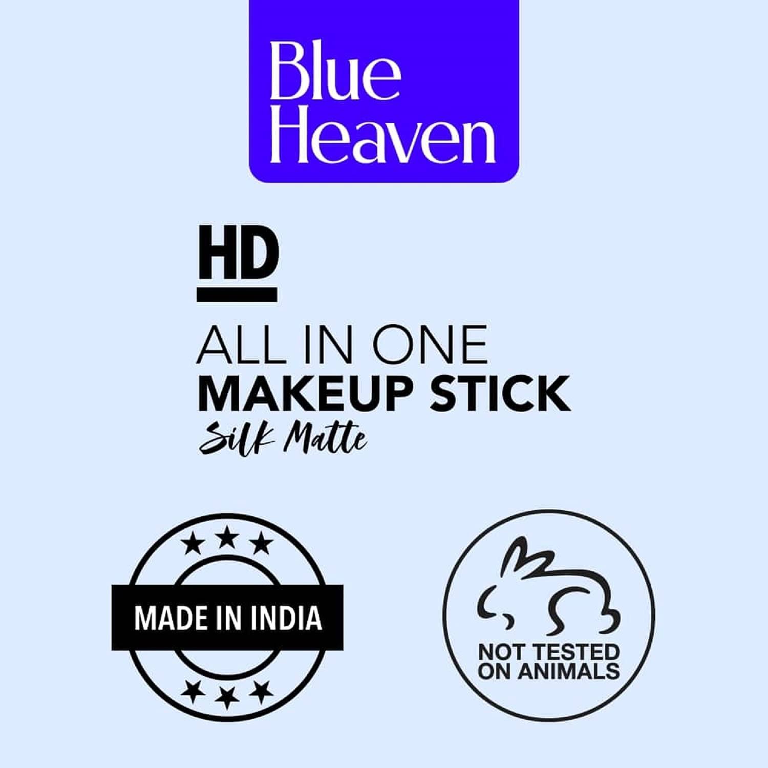 Blue Heaven HD Makeup Stick Honey 10g Full-Coverage Natural Finish