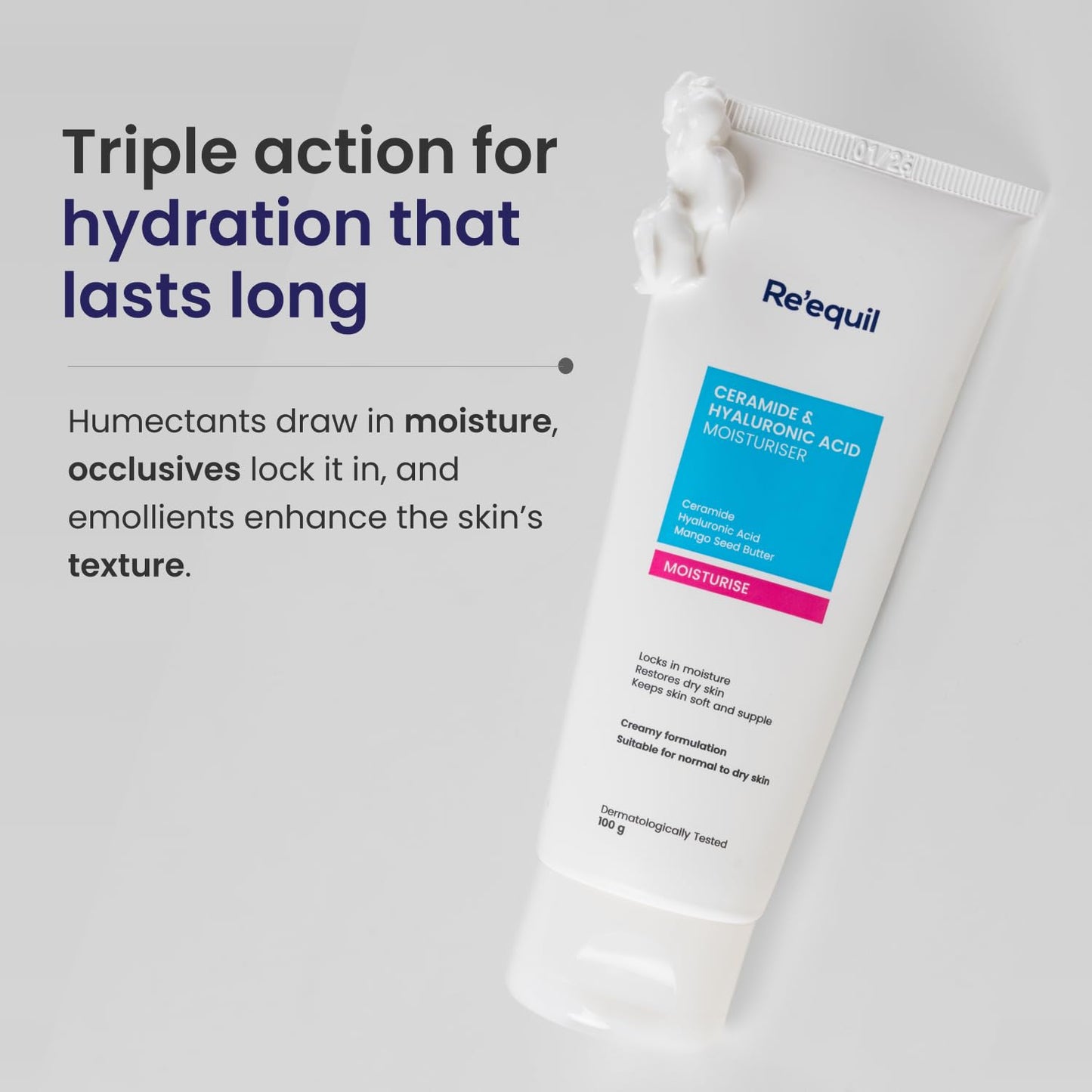 RE' EQUIL Ceramide & Hyaluronic Acid Moisturizer