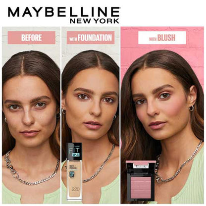 Maybelline New York New Fit Me Mono Blush, 16 hours Easy to Use Long-lasting Cheek Blush, Pigmented Creamy Powder Blush Formula, Natural and True to Tone Blush - 60 Passionate|4.5 grams