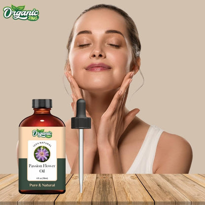 Organic Zing Passion Flower (Passiflora) Oil | Pure & Natural Essential Oil for Aroma, Diffusers, Skincare & Massage