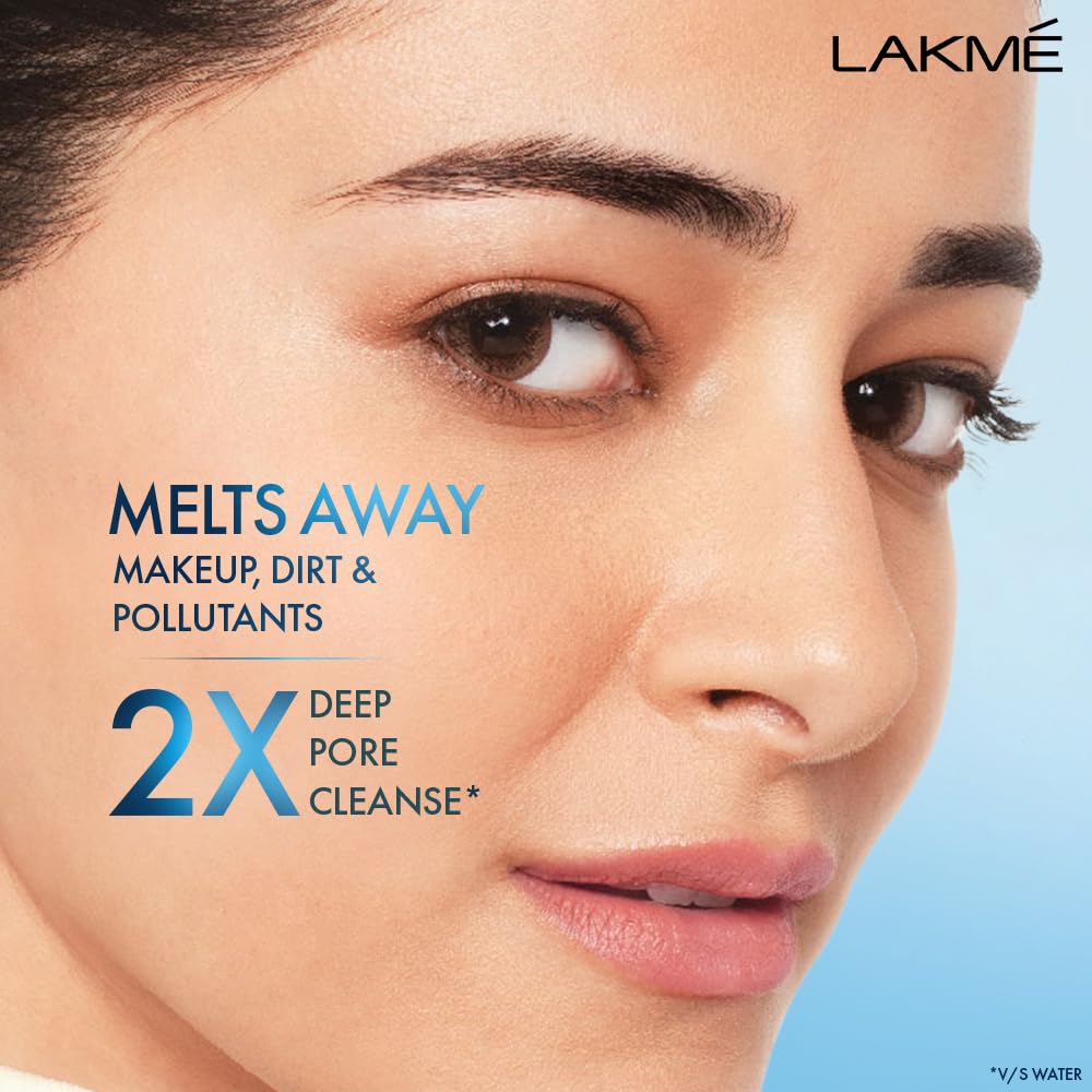 Lakme Micellar Water: Hydrating & Soothing Face Cleanser | Gentle Makeup Remover, Micellar Cleansing Water 200ml