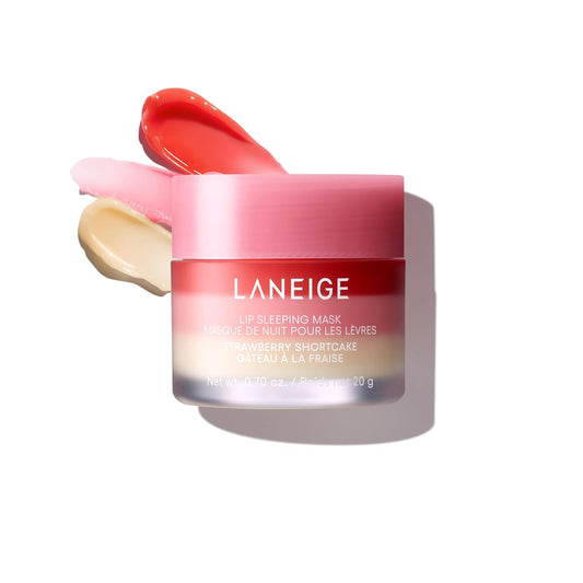 Laneige Lip Sleeping Mask | Moisturizing Lip Treatment with Vitamin C + Shea Butter for Soft Hydrated Lips | Overnight Repair | Lip Balm For Dry Chapped Lips| Lasting Hydration