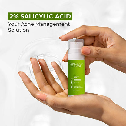 Conscious Chemist Salicylic Acid Serum 30ml for Acne & Pore Refinement
