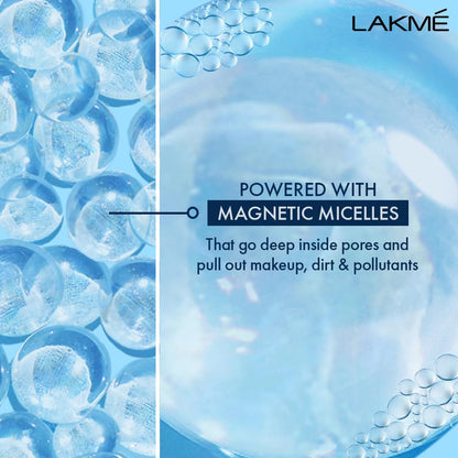 Lakme Micellar Water: Hydrating & Soothing Face Cleanser | Gentle Makeup Remover, Micellar Cleansing Water 200ml