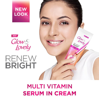 Glow & Lovely Multivitamin Serum Cream 80g for Radiant Skin