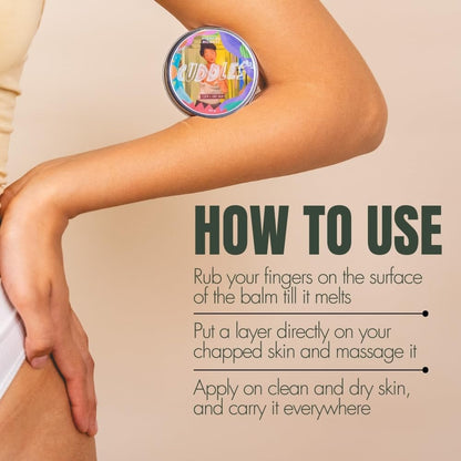 Hibiscus Elbow & Knee Balm with Shea Butter & Coconut Milk Oil, 50g