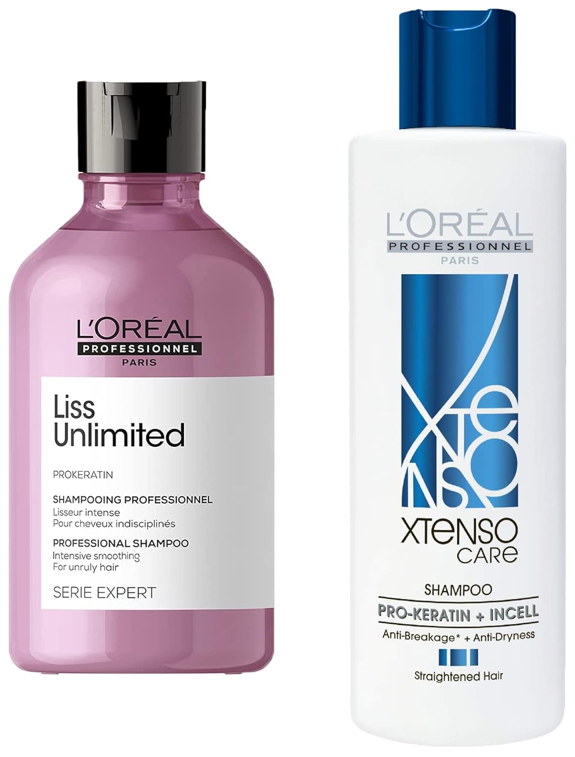 L'Oréal Professionnel Liss Unlimited Professional Shampoo For Unruly Hair, 300ML | Intensive Smoothing Shampoo