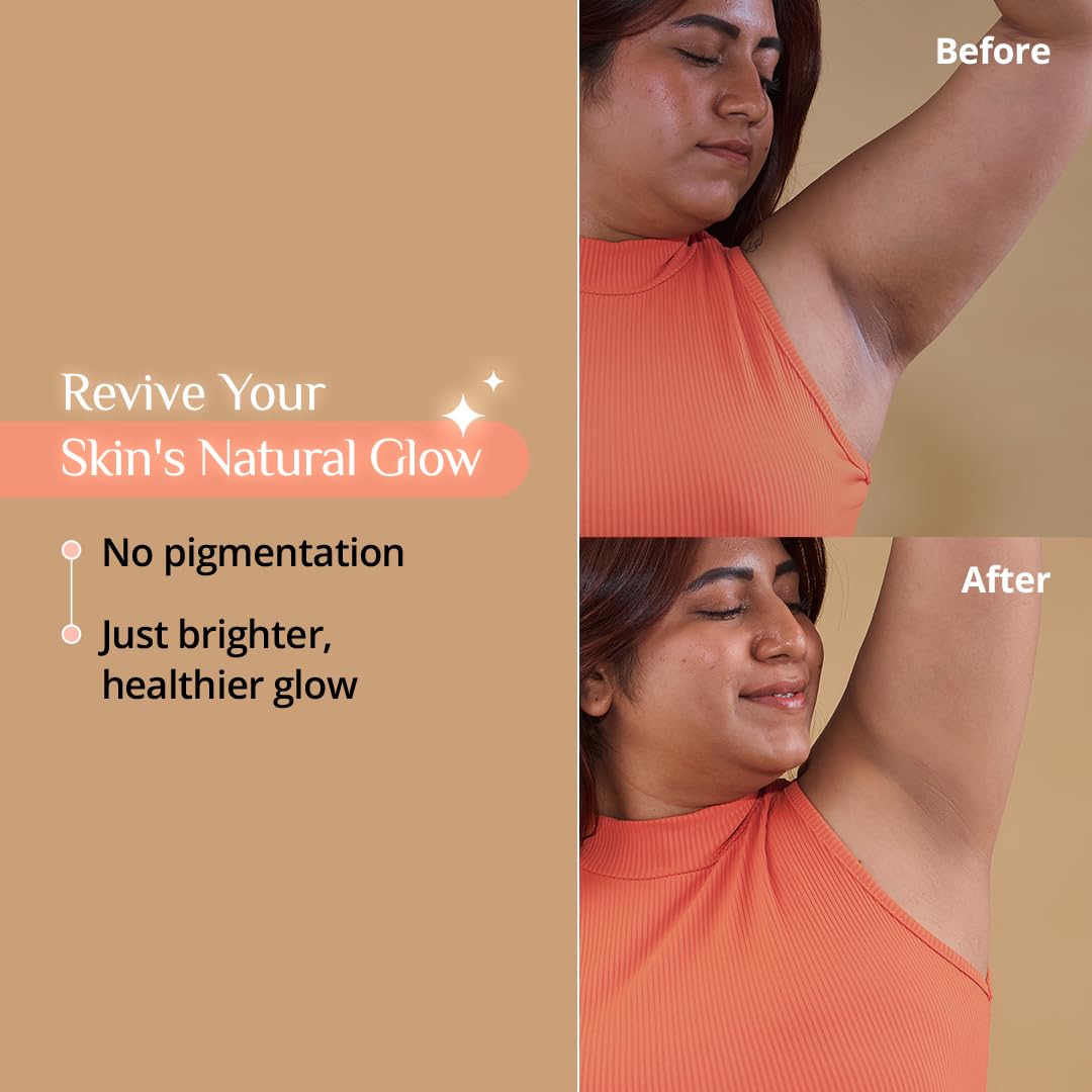 Carmesi Glow Revive Underarm Roll-On Deodorant for Women 50ml