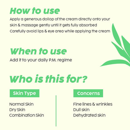 Plix Pomegranate Retinol & Bakuchi Night Cream 50g - Anti-Aging for All